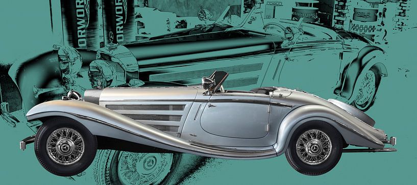 Mercedes-Benz 540 K Special Roadster par aRi F. Huber
