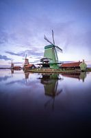 Coucher de soleil de Zaanse Schans