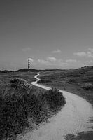 Phare de Bornrif sur l'île d'Ameland