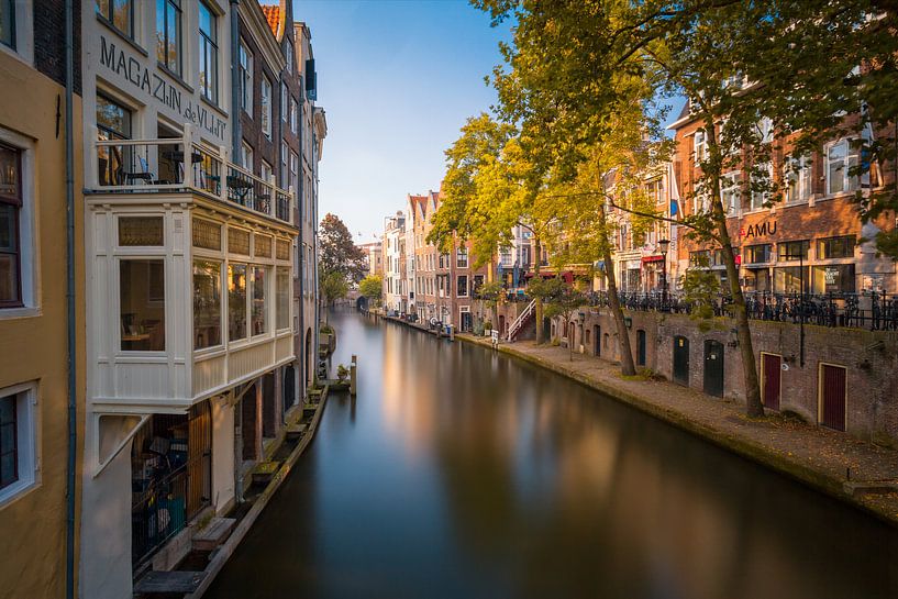Autumnal Oudegracht by Thomas van Galen