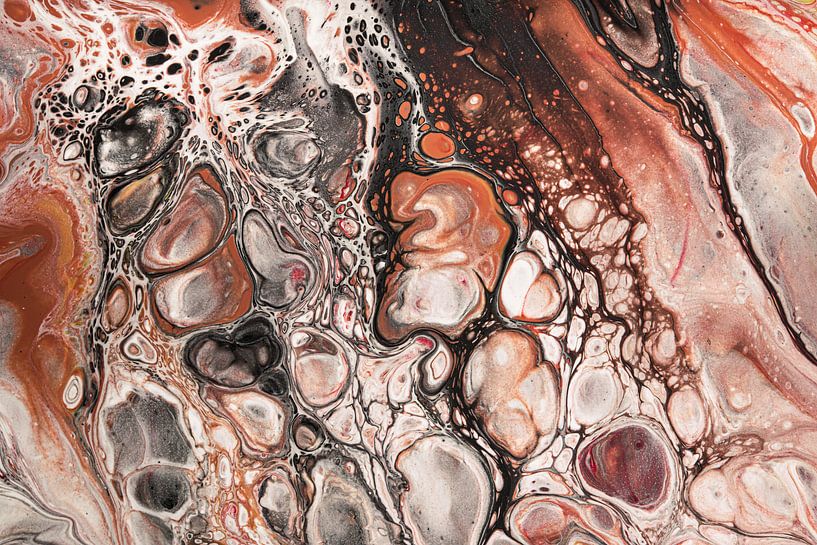 Flüssige Farben: Brauntöne von Marjolijn van den Berg