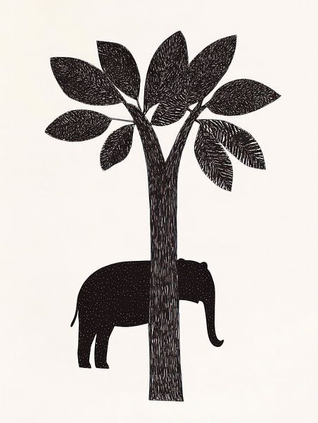 Illusion de l'éléphant par Franka Poulain