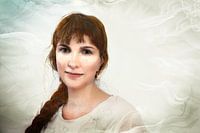 Moderne lässige weiße Magie