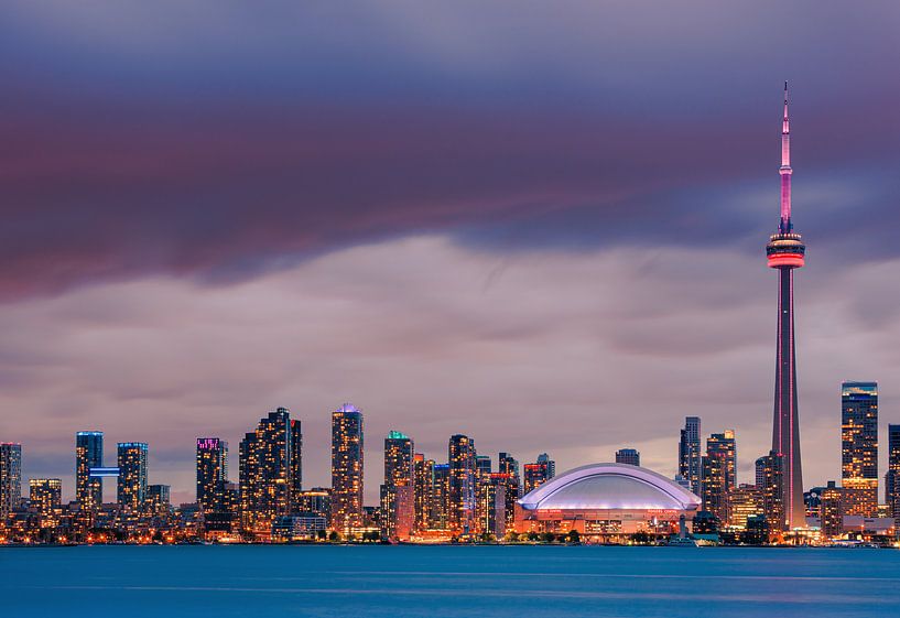Skyline von Toronto, Kanada von Henk Meijer Photography