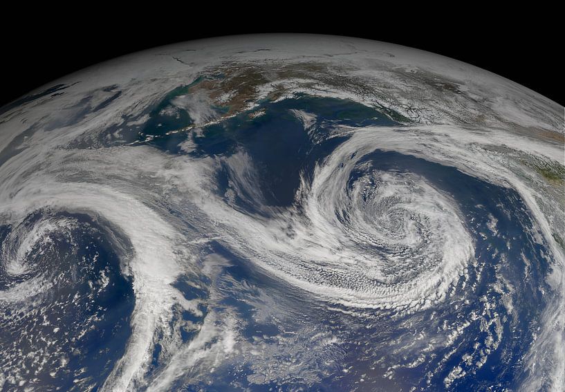 Frühling im Golf von Alaska von Digital Universe