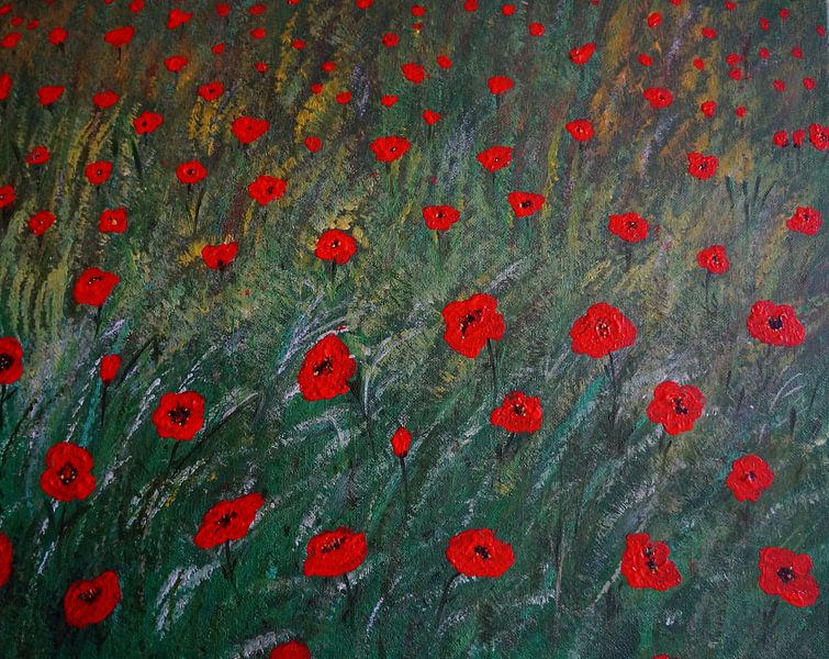 Mohnwiese by Babetts Bildergalerie