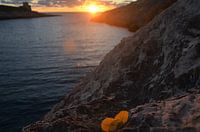 Zonsondergang in Xlendi