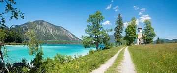 Weg zur Kapelle St. Margareth, am Walchensee