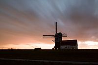 Sonnenuntergang im Polder