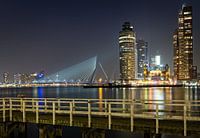 Skyline von Rotterdam.