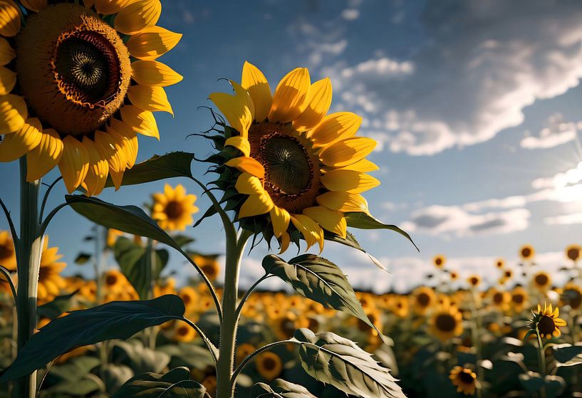 Tournesol radieux : la nature en plein essor par Sanne den Engelsman