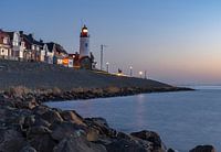 Urker Leuchtturm zur blauen Stunde