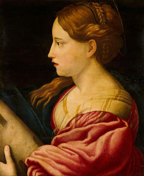 Holy Barbara, Parmigianino by Masterful Masters