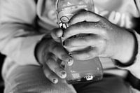 Black & White summer time child