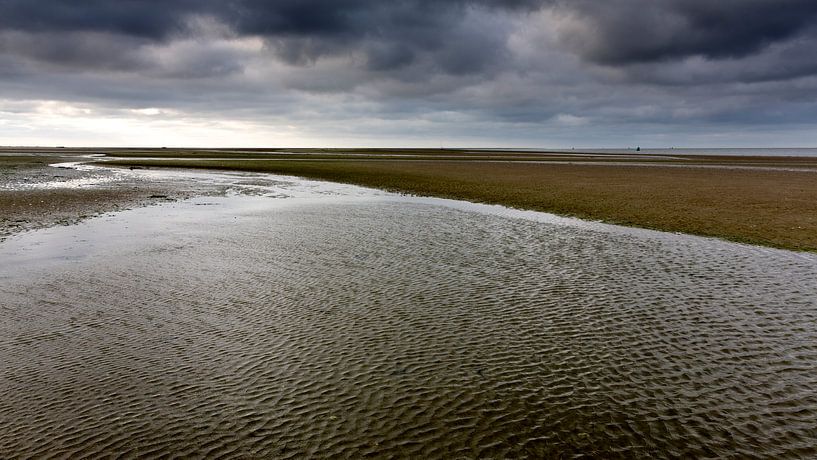 Waddenzee, Friesland. Nederland 2014. by Arno Fooy