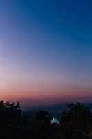 Sonnenuntergang Zia auf Kapelle