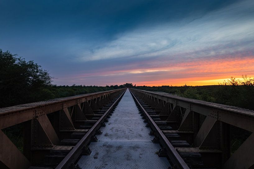 Moerputtenbrug Den Bosch Coucher de soleil par Zwoele Plaatjes