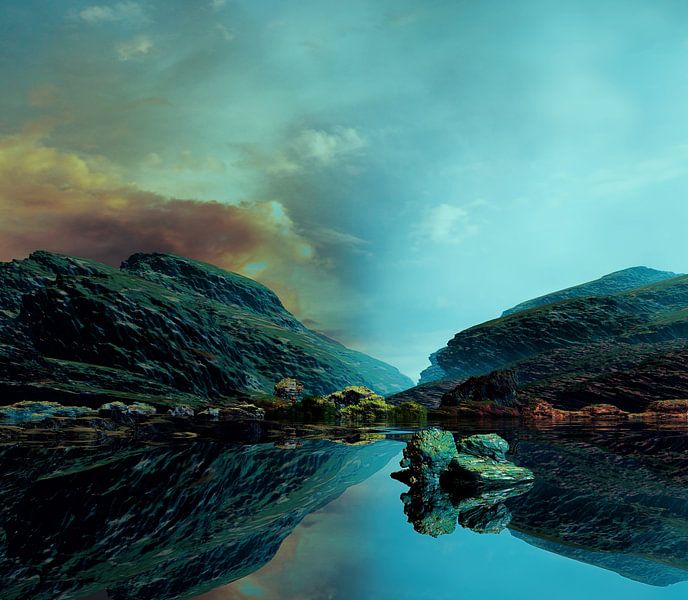 Wunderschöner Sonnenuntergang 2 von Angel Estevez