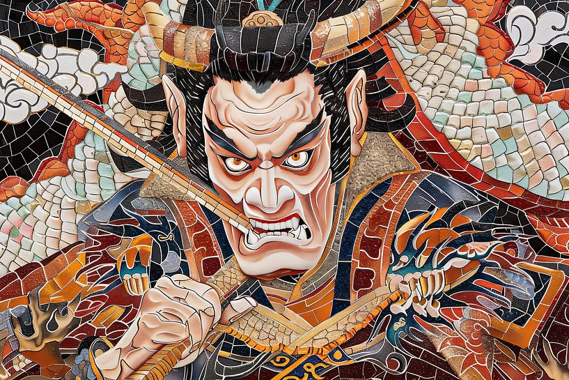 samouraï japonais par Egon Zitter