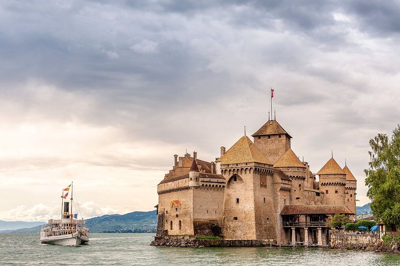 Schloss Chillon Montreux von Carlos Charlez