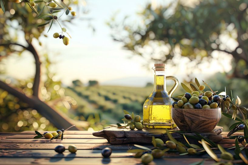 Olives méditerranéennes par Poster Art Shop