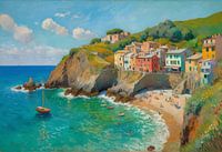 Cinque Terre Küstenlinie Landschaft