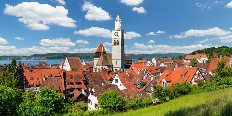 Old town of Überlingen at Lake Constance by Markus Lange