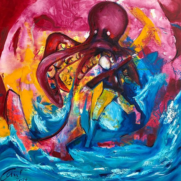 Octopussy 2024 - Cycle CMYK par Michael Ladenthin