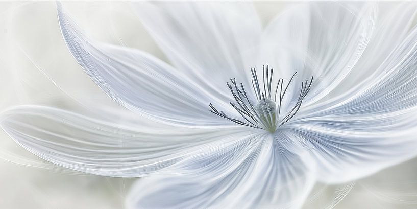 Grande fleur de couleur douce par Bert Nijholt