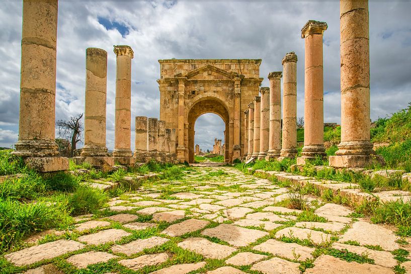 Jerash en Jordanie par Antwan Janssen