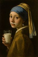 Das Mädchen mit dem Milchschnurrbart