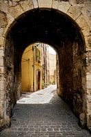 Streetscape village South of France