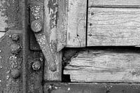 Abstrakt in Schwarzweiß