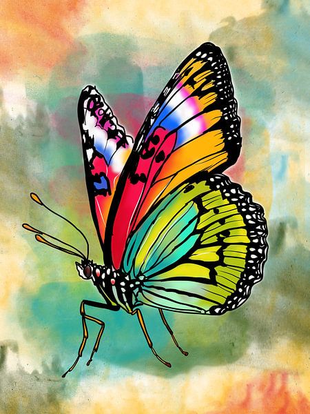 Spektrum Flügel von Golden Haze Studio