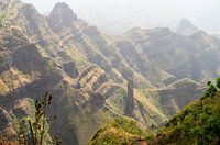 Mountains in Santiago, Cape Verde Islands