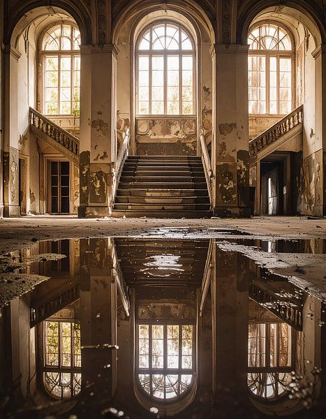 Lost Places entrance hall by Mustafa Kurnaz