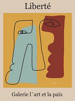 Vintage-Poster Freiheit