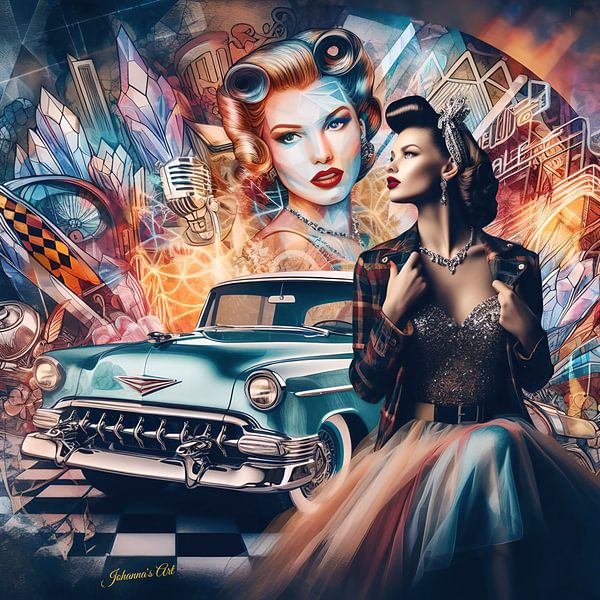 Rock &amp; Roll 19 by Johannas Art Creations