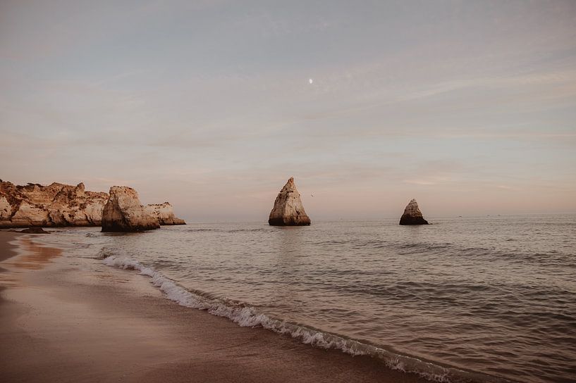 Impression sur toile Photo de paysage Portimão, Algarve - Portugal Art côtier par Jeantina Lensen-Jansen