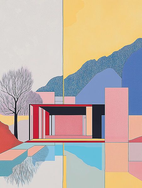 Gedämpfte Geometrie von Artclaud