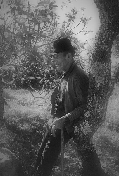 Portrait d'un vieil homme portugais. par Ineke de Rijk