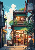 Pixel Art Village Laden