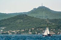 Segelboot bei Kroatien