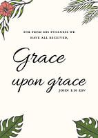 Gnade über Gnade - Gnade über Gnade - Christlicher Druck