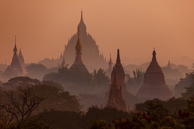 The temples of Bagan in Myanmar by Roland Brack