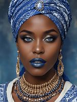 A touch of Delft blue