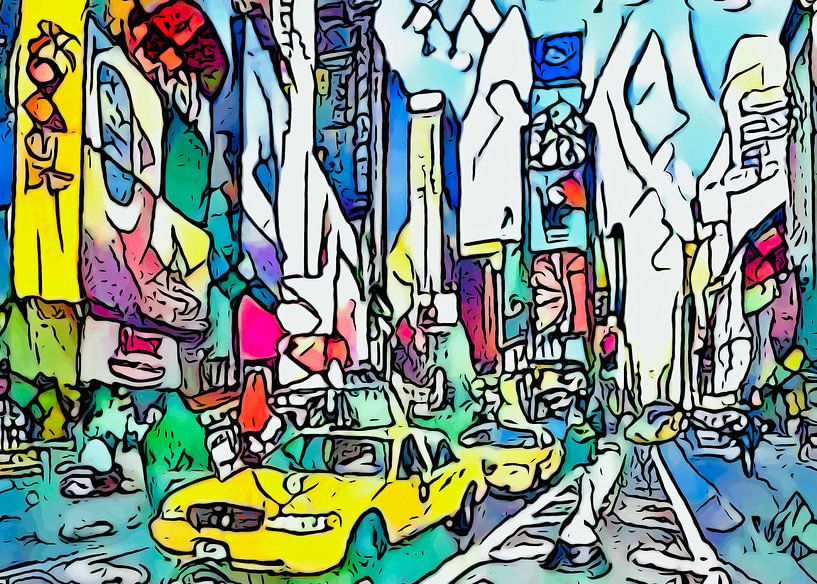 Big Apple - Motiv 4 von zam art