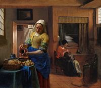 Die Milchmagd und die Aufgabe der Mutter Pieter de Hooch
