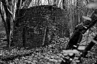 Bouwwerk van stoeptegels