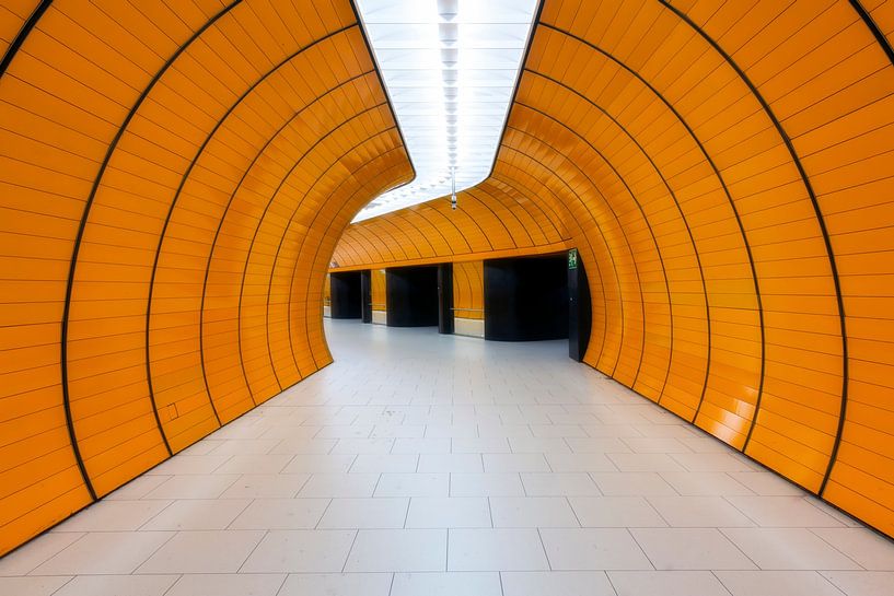 Station de métro Marienplatz à Munich par Dieter Meyrl